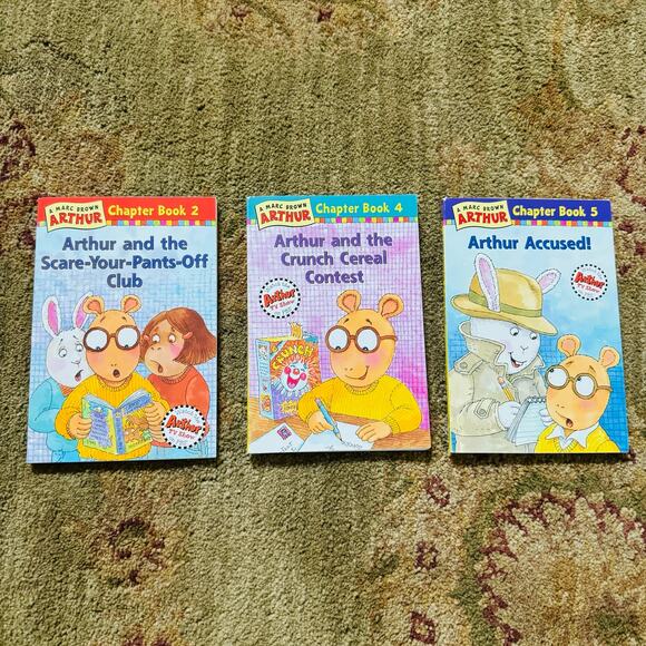 Arthur Chapter Books by Marc Brown Reading Level 3 - 4 PBS Kids NEW - Picture 1 of 2